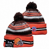 Cleveland Browns Team Logo Knit Hat YD (10)